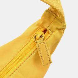 مملوكة مسبقًا حقيبة يد برادا نايلون أصفر