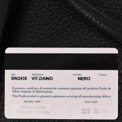 مملوكة مسبقًا حقيبة يد برادا جلد أسود