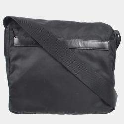 مملوكة مسبقًا Prada Black Nylon Crossbody Bag