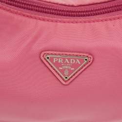 مملوكة مسبقًا Prada Re-Edition 2000 Pink Nylon Shoulder Bag