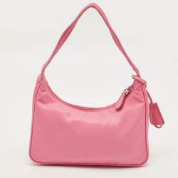 مملوكة مسبقًا Prada Re-Edition 2000 Pink Nylon Shoulder Bag