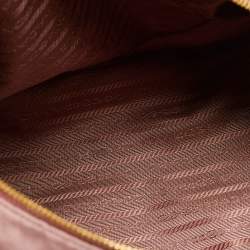 مملوكة مسبقًا Prada Lilac/Multicolor Faille Nylon Satchel