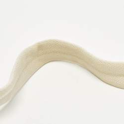 مملوكة مسبقًا Prada Re-Edition 2000 Off White/Black Terrycloth Fabric Shoulder Bag