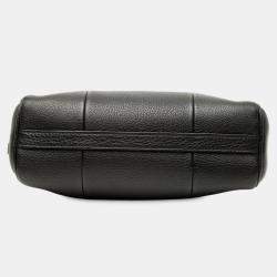 Pre Owned Prada Black Mini Vitello Phenix Crossbody