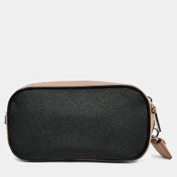 مملوكة مسبقًا حقيبة كاميرا بقفل برادا سافياننو بلونين أرجواني/أسود