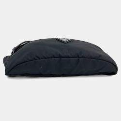 مملوكة مسبقًا حقيبة خصر برادا قماش نايلون أسود