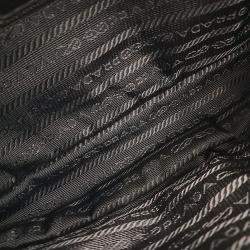 مملوكة مسبقًا حقيبة خصر برادا قماش نايلون أسود