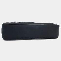 Pre Owned Prada Black Nylon Re-Nylon Hobo Bag