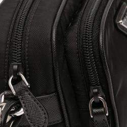 Pre Owned حقيبة كاميرا برادا تيسوتو أسود إعادة إصدار 2005