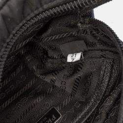 Pre Owned حقيبة كاميرا برادا تيسوتو أسود إعادة إصدار 2005