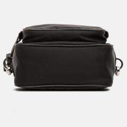 Pre Owned حقيبة كاميرا برادا تيسوتو أسود إعادة إصدار 2005