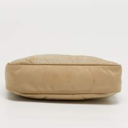 Pre Owned حقيبة باغيت برادا نايلون مُعاد التدوير وردية ميني ري-إديشن 2000