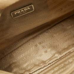 Pre Owned حقيبة باغيت برادا نايلون مُعاد التدوير وردية ميني ري-إديشن 2000