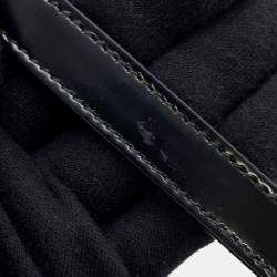 مملوكة مسبقًا Prada Moon Re-Nylon Black Leather Shoulder Bag