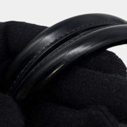 مملوكة مسبقًا Prada Moon Re-Nylon Black Leather Shoulder Bag