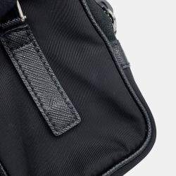 Pre Owned Prada Re-Nylon Shoulder Bag Black Nylon Leather
