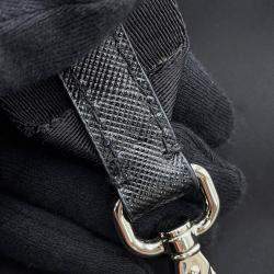 Pre Owned Prada Re-Nylon Shoulder Bag Black Nylon Leather