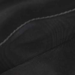 مملوكة مسبقًا Prada Black Saffiano Metal Leather Bifold Wallet