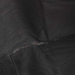 مملوكة مسبقًا Prada Black Saffiano Metal Leather Bifold Wallet