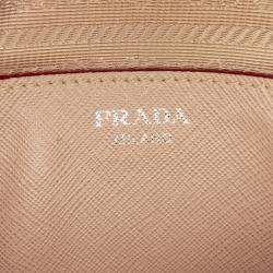 مملوكة مسبقًا Prada Brown Saffiano Lux Promenade Backpack