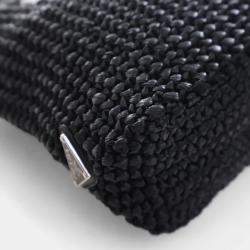 Pre Owned حقيبة يد برادا كروشيه رافيا صغيرة