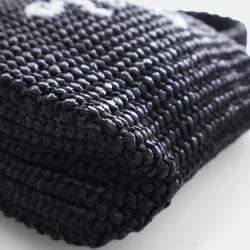 Pre Owned حقيبة يد برادا كروشيه رافيا صغيرة