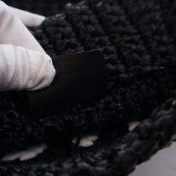 Pre Owned حقيبة يد برادا كروشيه رافيا صغي رة