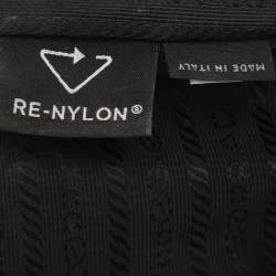 Pre Owned حقيبة كتف برادا إصدار مُعاد 2000 نايلون أسود