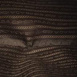 مملوكة مسبقًا حقيبة يد برادا "غاليريا" صغيرة سحاب مزدوج جلد سافيانو أسود