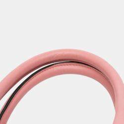 Pre Owned حقيبة برادا باراديجم مقلّمة جلد عجل سافيانوا باللون الوردي المدينة