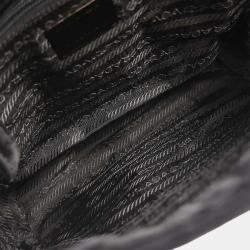 Pre Owned Prada Black Velvet Handbag