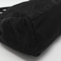 Pre Owned Prada Black Nylon Tote
