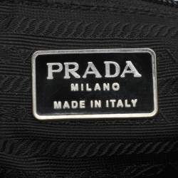 Pre Owned Prada Black Nylon Tote