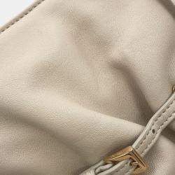 مملوكة مسبقًا Prada Dada Shoulder Bag Ivory Nappa Leather Size Small