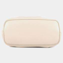 مملوكة مسبقًا Prada Dada Shoulder Bag Ivory Nappa Leather Size Small