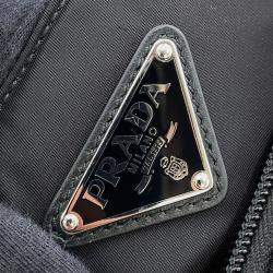 Pre Owned Prada 2Way Tote Bag Black Nylon