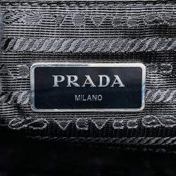 Pre Owned Prada 2Way Tote Bag Black Nylon
