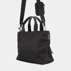 Pre Owned Prada 2Way Tote Bag Black Nylon