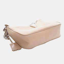 Pre Owned Prada Brown Re Nylon Re Edition 2005 Satchel