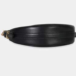 مملوكة مسبقًا حقيبة كتف برادا أسود جلد عجل ناعم صغير أركيو