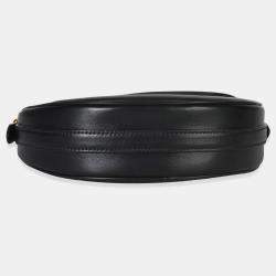 مملوكة مسبقًا حقيبة كتف برادا أسود جلد عجل ناعم صغير أركيو