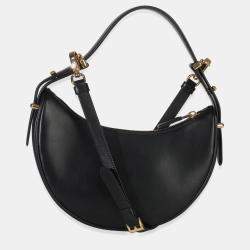 مملوكة مسبقًا حقيبة كتف برادا أسود جلد عجل ناعم صغير أركيو