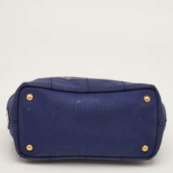مملوكة مسبقًا Prada Canapa Logo Blue Canvas Tote