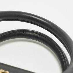 Pre Owned حقيبة يد توتس برادا باراديغم جلد سافيانو أسود/وردي