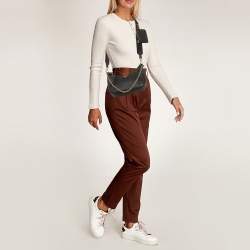 Pre Owned Prada Re-Edition 2005 Black Saffiano Lux Leather Shoulder Bag