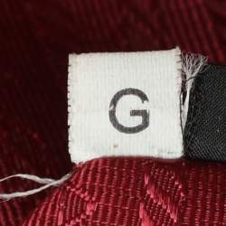 مملوكة مسبقًا Prada Galleria Executive Burgundy Saffiano Leather Double Zip Tote