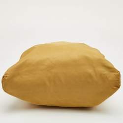 مملوكة مسبقًا حقيبة تسوق برادا شوبير نسيج أصفر نايليون