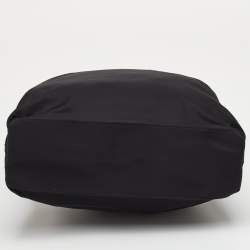 مملوكة مسبقًا حقيبة يد برادا توت نسيج نايلون سوداء سيتي