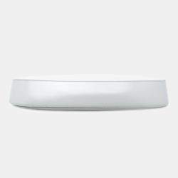 مملوكة مسبقًا حقيبة كتف برادا جلد أبيض مصقول كليو