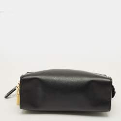 Pre Owned حقيبة كروس بودي برادا إسبلاناد سيتي جلد سافيانو أسود